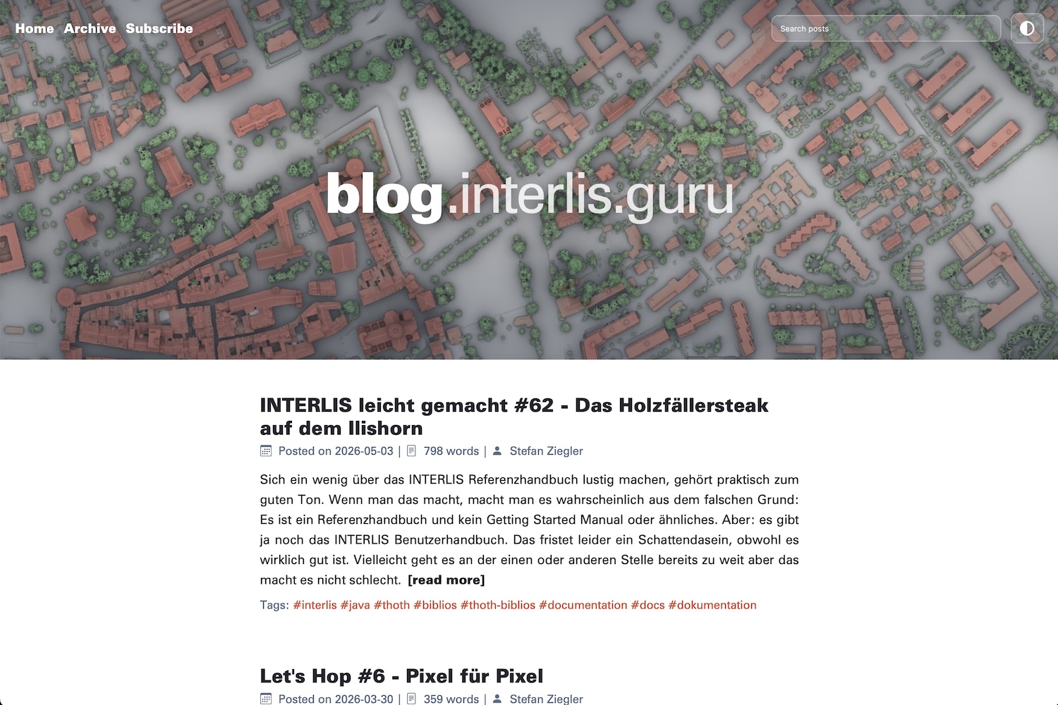 Spatialists – geospatial news - New home for INTERLIS content